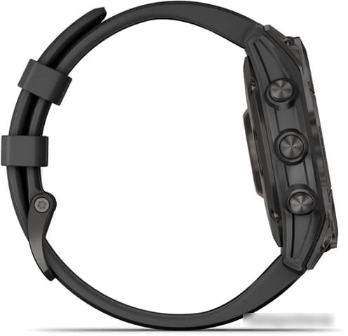 Умные часы Garmin Fenix 7 Sapphire Solar 47 мм (серый карбон/черный) - фото 5 - id-p224504958