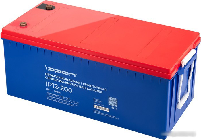 Аккумулятор для ИБП IPPON IP12-200 (12В/200 А·ч) - фото 1 - id-p224504902