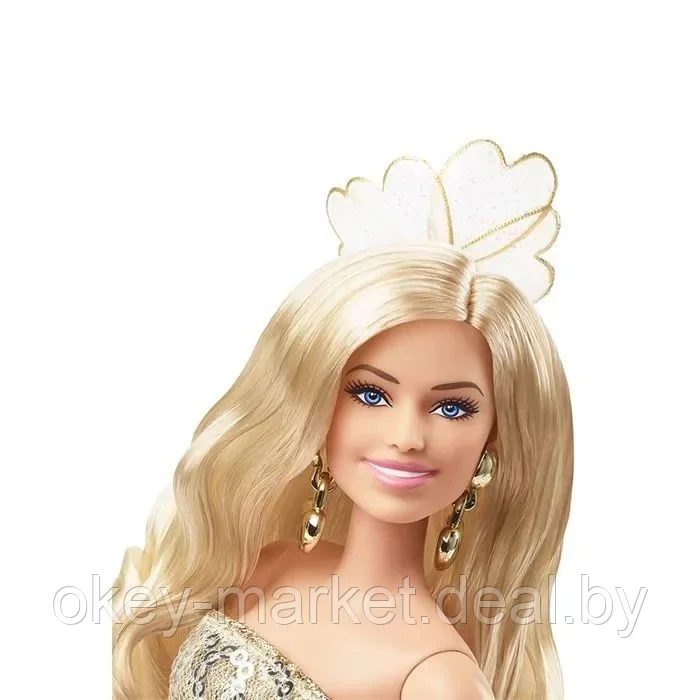 Кукла Barbie The Movie в золотом комбинезоне HPJ99 - фото 4 - id-p224505778