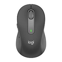 Мышь беспроводная Logitech M650 Signature Graphite темно-серая, 400-4000 dpi, Bluetooth + 2.4G, 5 кнопок,