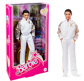 Кукла Barbie The Movie Кен в бело-золотом костюме HPK04
