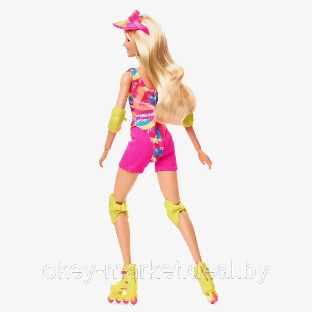 Кукла Barbie The Movie Кино - Марго Робби на роликовых коньках HRB04 - фото 5 - id-p224505824