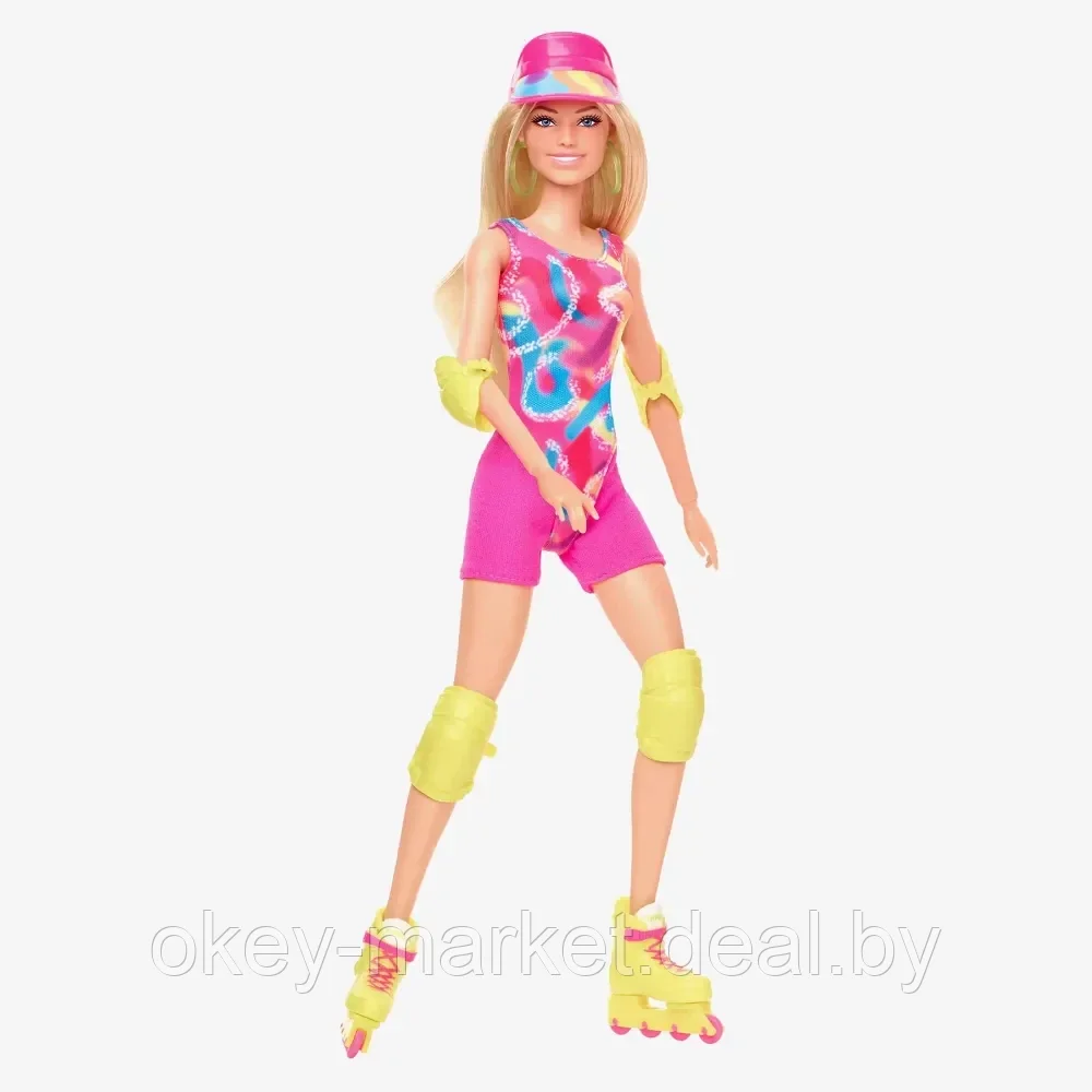 Кукла Barbie The Movie Кино - Марго Робби на роликовых коньках HRB04 - фото 7 - id-p224505824