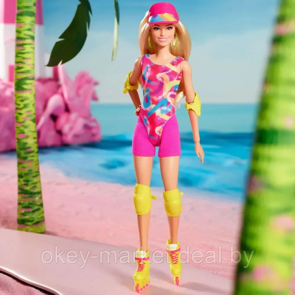 Кукла Barbie The Movie Кино - Марго Робби на роликовых коньках HRB04 - фото 9 - id-p224505824
