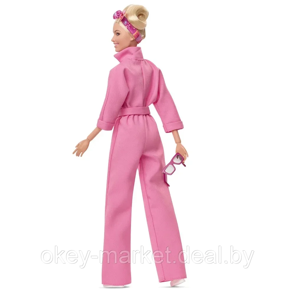 Кукла Barbie The Movie Марго Робби в розовом костюме HRF29 - фото 5 - id-p224505833