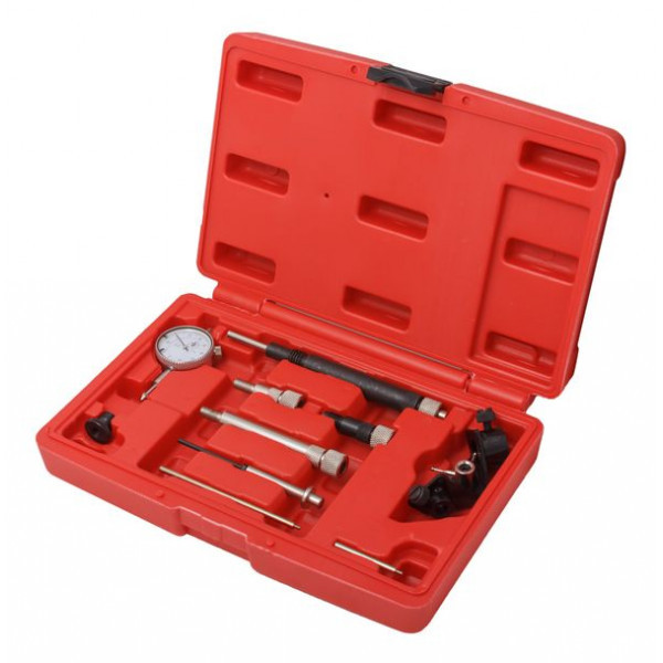 Набор с индикатором для установки угла опережения впрыска топлива дизельных двигателей 10пр., в кейсе F-902G12