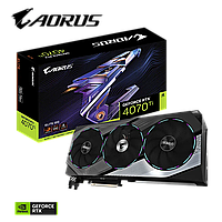 Видеокарта Gigabyte RTX 4070Ti Aorus Elite (GV-N407TAORUS E-12GD)