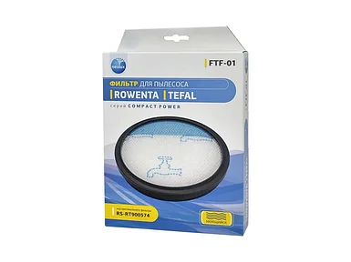 FTF-01 Фильтр для пылесоса ROWENTA, TEFAL, MOULINEX