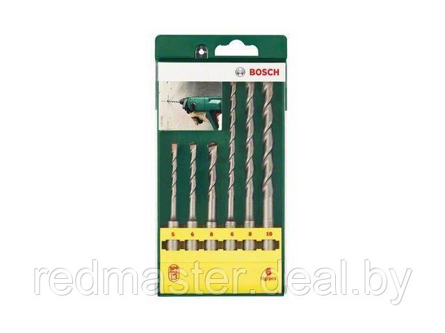 Набор сверл SDS+ 5-10мм 6шт, BOSCH 2607019447