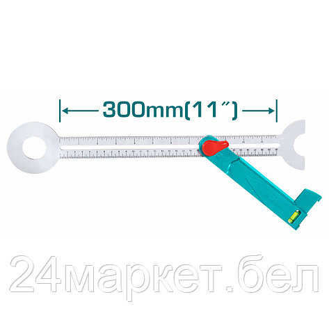 Угольник регулируемый 300 мм TAHS3011 TAHS3011, фото 2