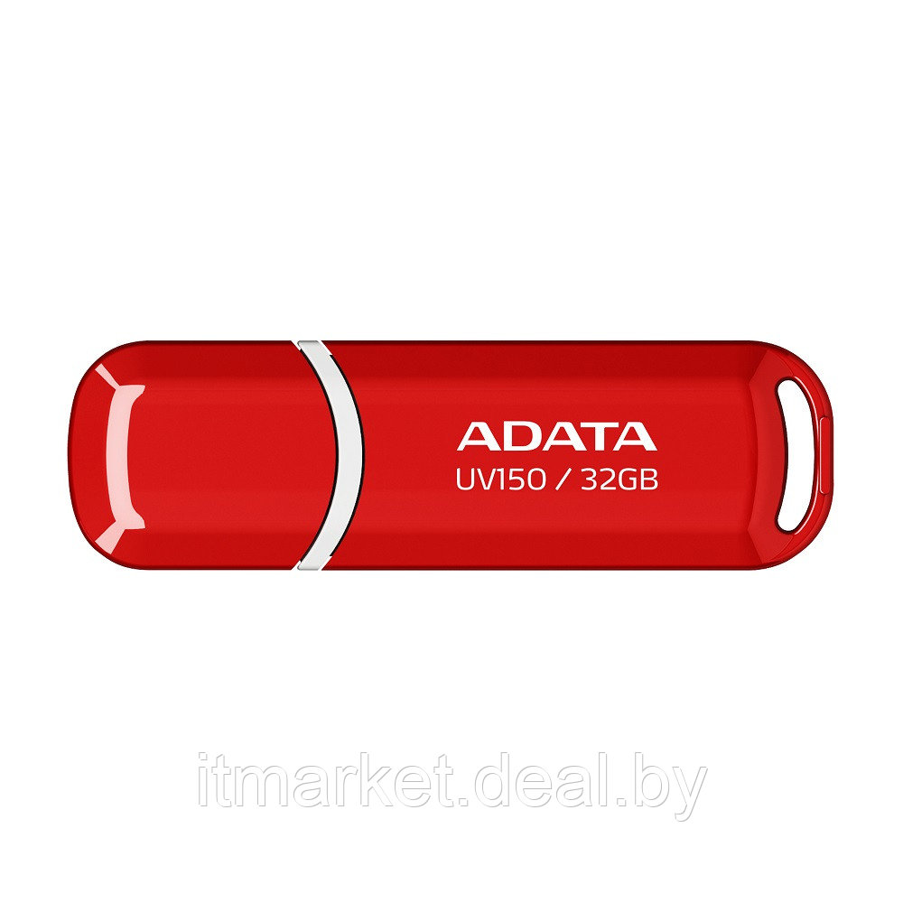 Usb flash disk 32Gb A-Data DashDrive UV150 Red (AUV150-32G-RRD) - фото 1 - id-p224507626