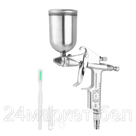 Краскораспылитель пневматический с верхним бачком DEKO DKSG125M 018-0928, фото 2