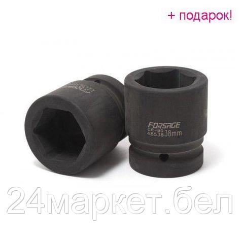 Головка ударная 38мм (6гр.) 1" F-48538, фото 2