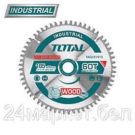 Диск пильный 185x20 мм 60 зубьев TOTAL TAC231413 TAC231413