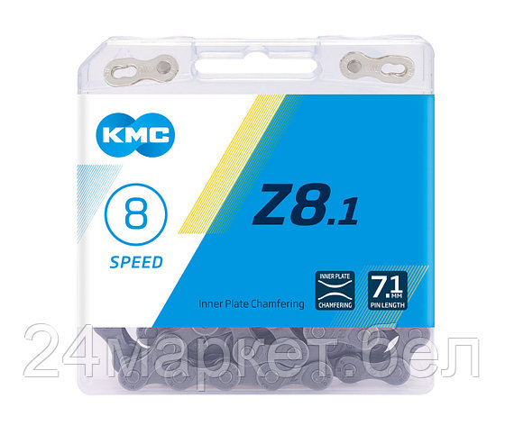 ЦЕПЬ ВЕЛОСИПЕДНАЯ 1/2"X3/32"X116L (В БОКСЕ),Z8.1 KMC, фото 2