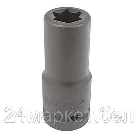 3/4" Головка ударная глубокая Е24 Forsage F-46611024