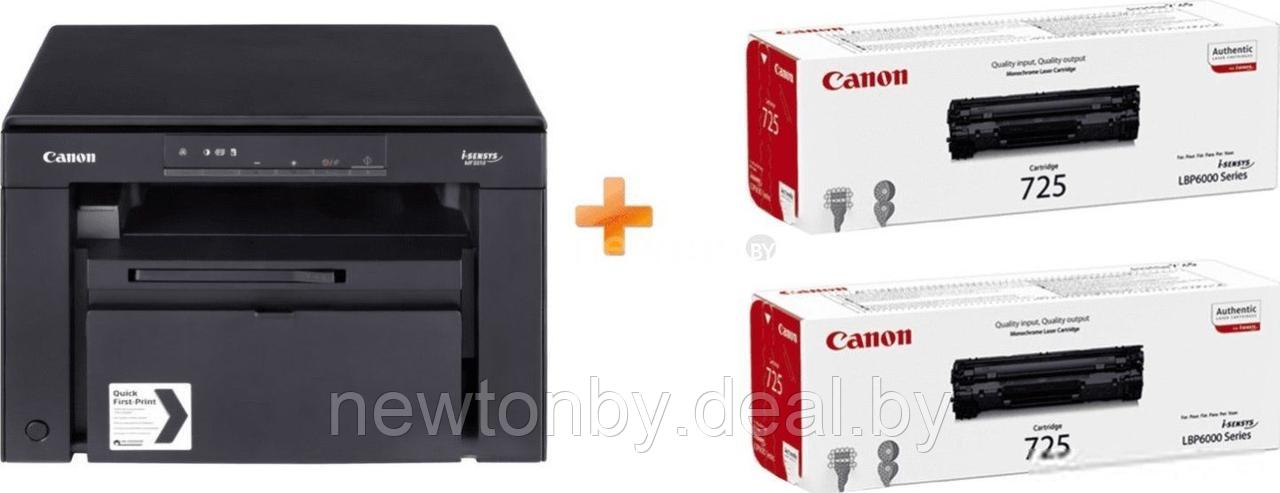 МФУ Canon i-SENSYS MF3010 + 2 картриджа 725 - фото 1 - id-p224510117