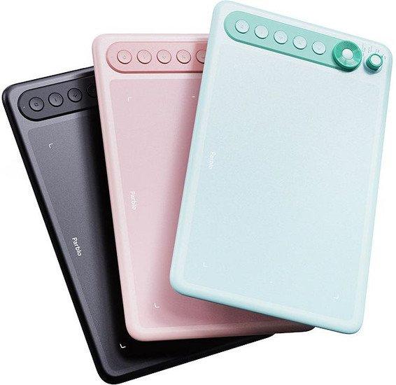 Графический планшет Parblo Intangbo X7 (розовый) - фото 2 - id-p224510360