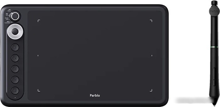 Графический планшет Parblo Intangbo X7 (черный) - фото 1 - id-p224510361