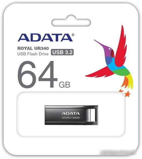 USB Flash ADATA UR340 64GB - фото 5 - id-p224511014