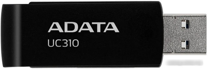 USB Flash ADATA UC310-64G-RBK 64GB (черный) - фото 1 - id-p224511027