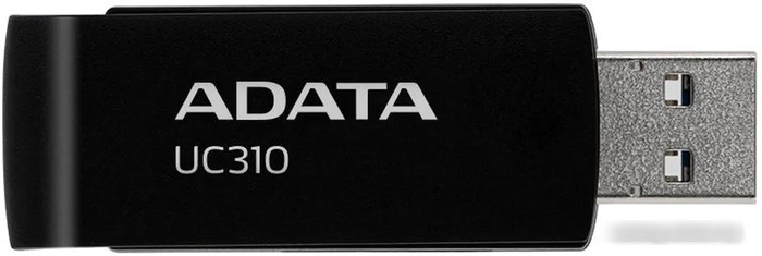 USB Flash ADATA UC310-32G-RBK 32GB (черный) - фото 1 - id-p224511029