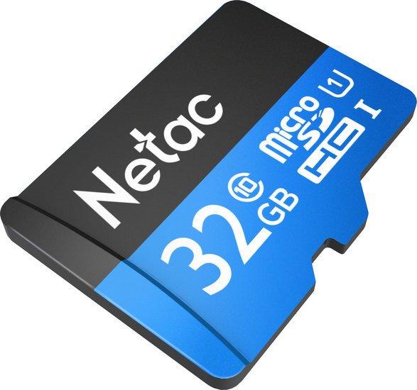 Карта памяти Netac P500 Standard microSDHC 32GB NT02P500STN-032G-N - фото 2 - id-p224511068