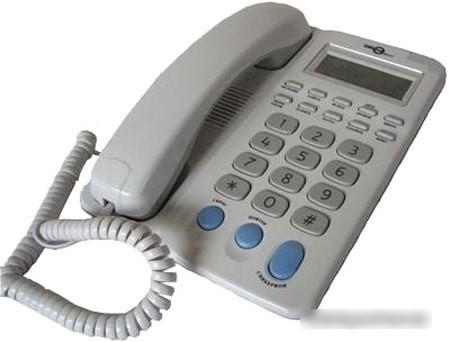 Проводной телефон Аттел 210 (белый) - фото 1 - id-p224510766