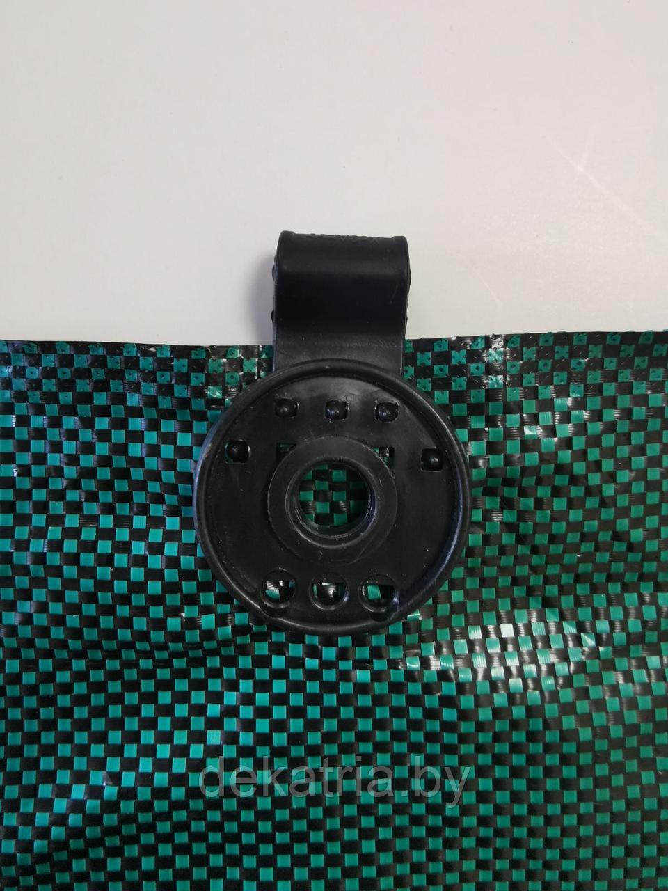 Пластиковая клипса "Люверс" для сетки (черная) - фото 2 - id-p224511038
