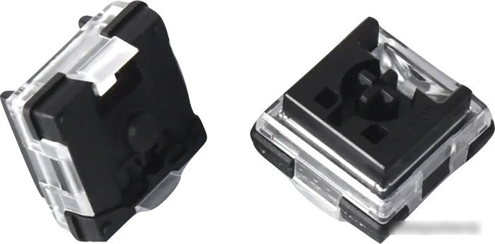 Набор переключателей Keychron Low Profile Optical MX Switch Black (90 шт.) - фото 1 - id-p224511573