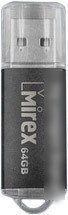 USB Flash Mirex UNIT BLACK 64GB (13600-FMUUND64) - фото 1 - id-p224510958