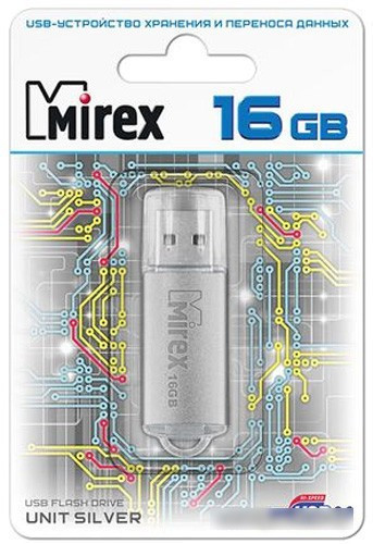 USB Flash Mirex Unit Silver 16GB [13600-FMUUSI16] - фото 3 - id-p224510961