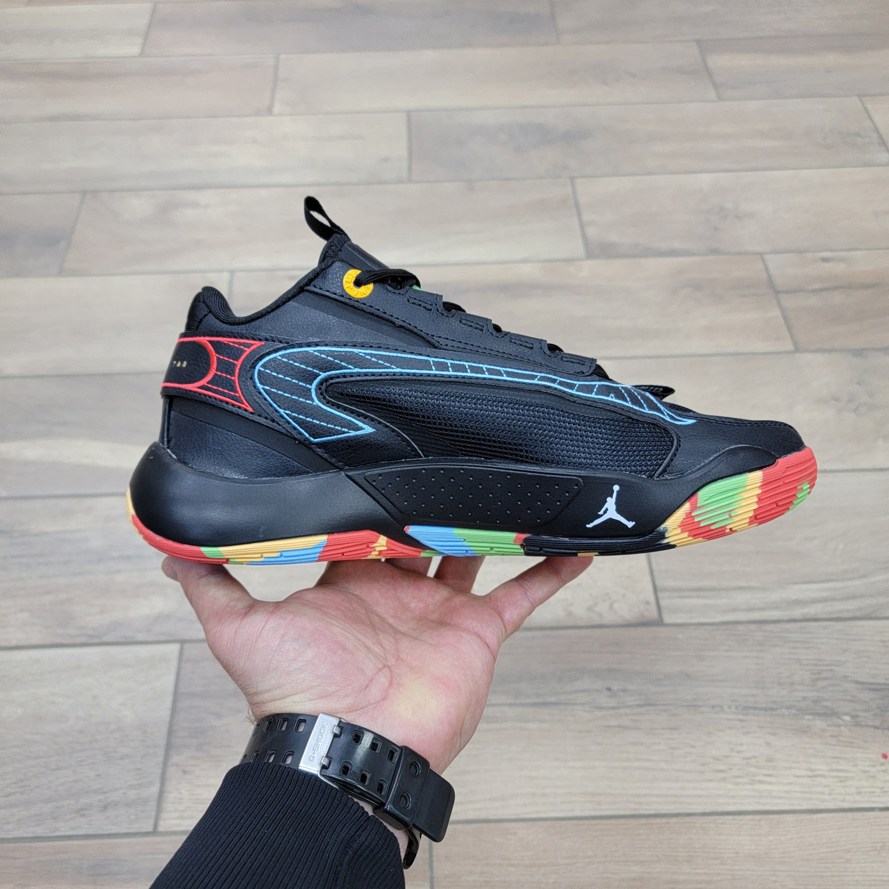 Кроссовки Air Jordan Luka 2 Black Multicolor - фото 2 - id-p224511631