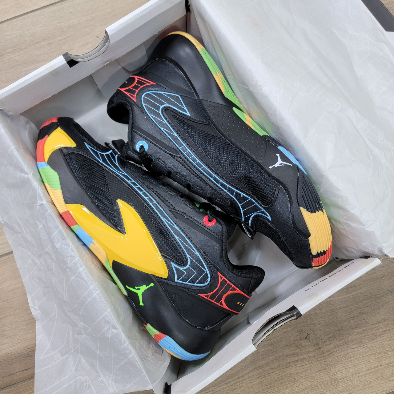 Кроссовки Air Jordan Luka 2 Black Multicolor - фото 6 - id-p224511631