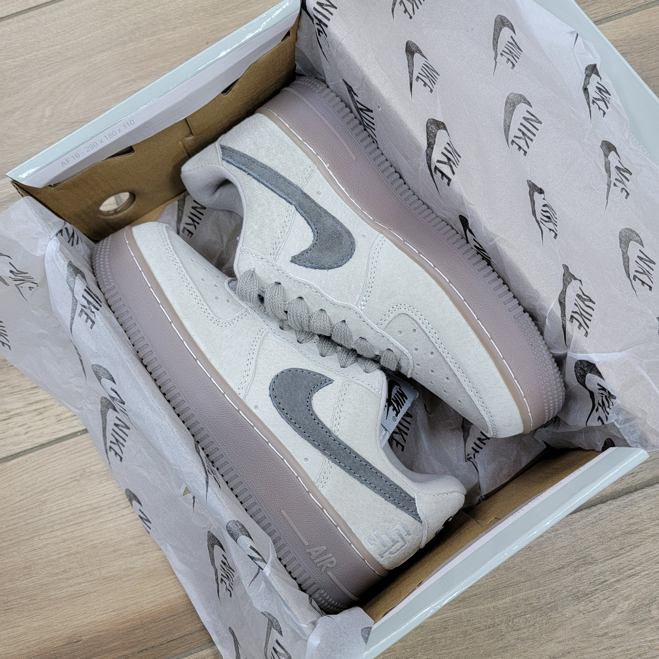 Кроссовки Nike Air Force 1 Low RC Dark Grey - фото 6 - id-p164329713