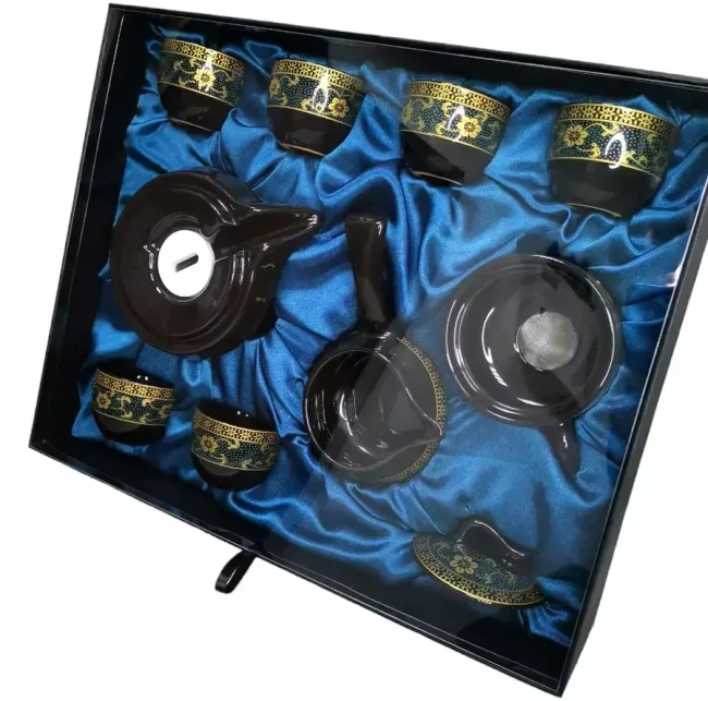 Подарочный набор для чайной церемонии AmiroTrend ATG-306 blue - фото 3 - id-p224511738