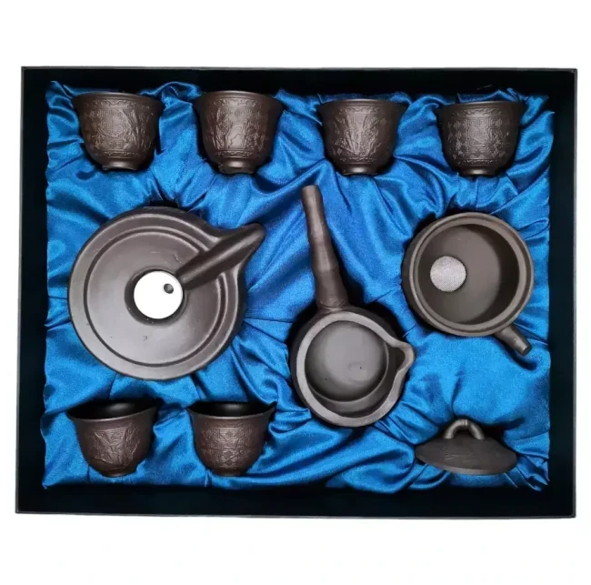 Подарочный набор для чайной церемонии AmiroTrend ATG-305 blue - фото 1 - id-p224511739