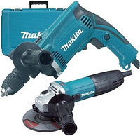 Набор инструмента Makita DK0050X1 (дрель, болгарка)