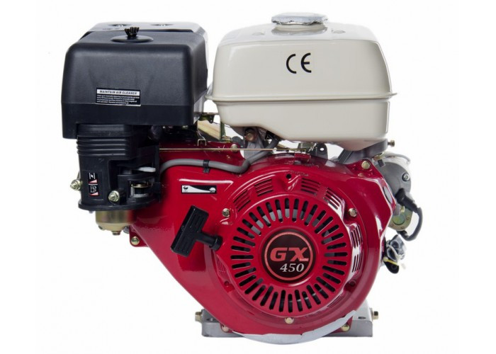 Двигатель к мотоблоку GX450s (аналог Honda) 18 л. с. 25 мм. шлиц