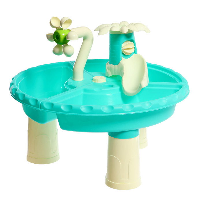 Набор для игры в песке «Растения», со столиком, 6 предметов - фото 6 - id-p224513217