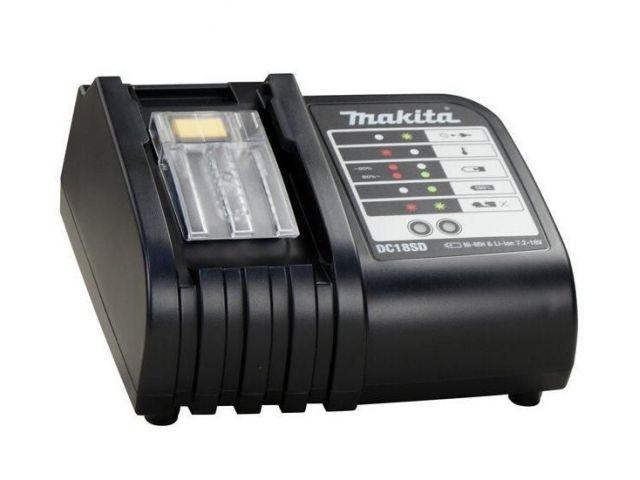 Зарядное устройство MAKITA DC 18 SD (14.4 - 18.0 В, 3.0 А, стандартная зарядка) - фото 1 - id-p224314317