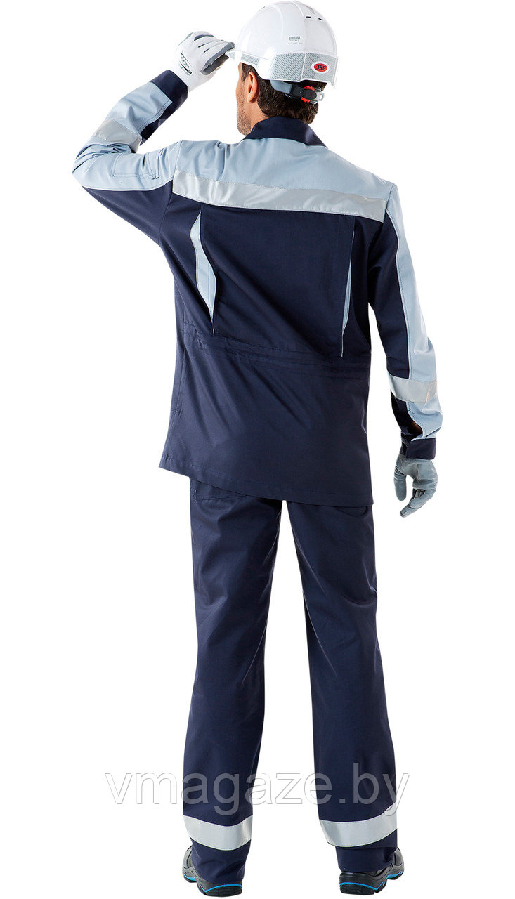 Куртка рабочая Спец-Антистат (цвет темно-синий) - фото 2 - id-p224513524