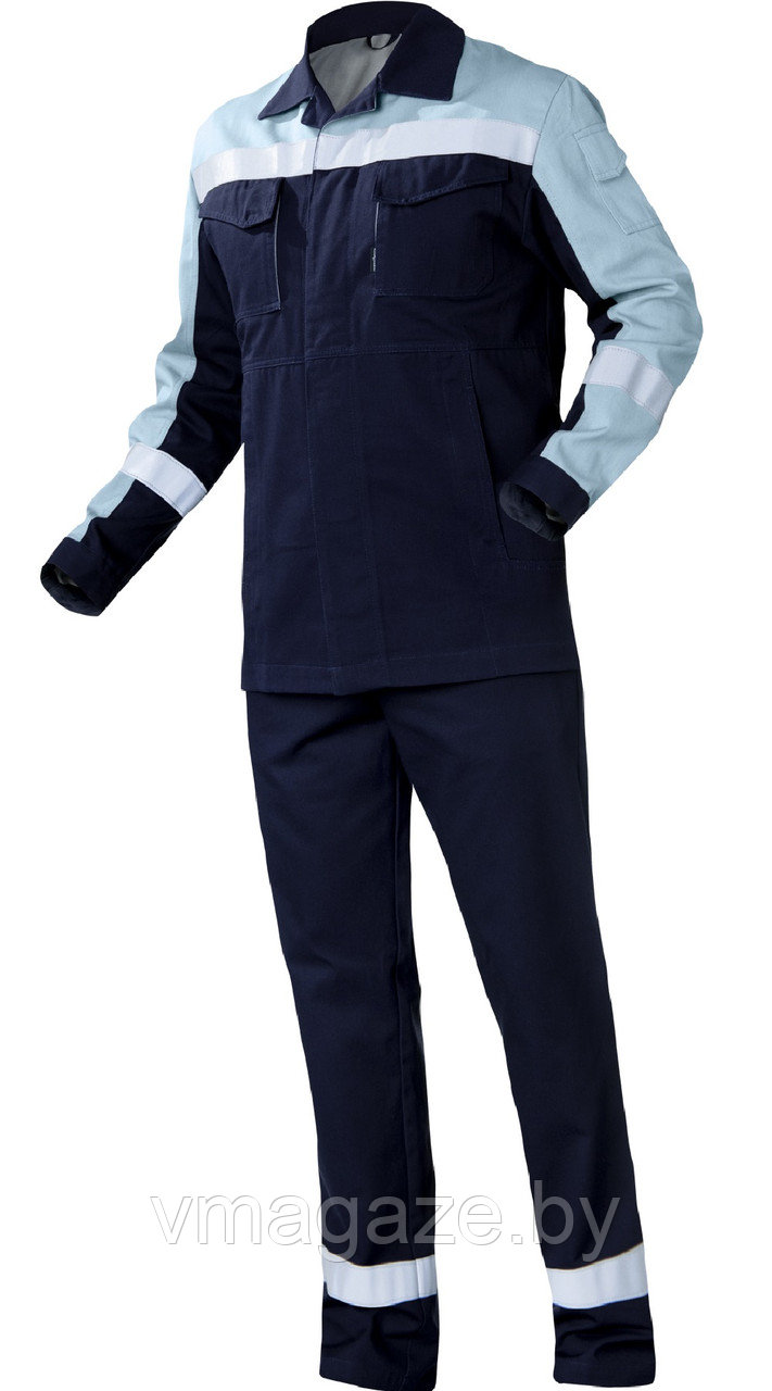 Куртка рабочая Спец-Антистат (цвет темно-синий) - фото 7 - id-p224513524