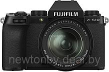 Беззеркальный фотоаппарат Fujifilm X-S10 Kit 18-55mm (черный)