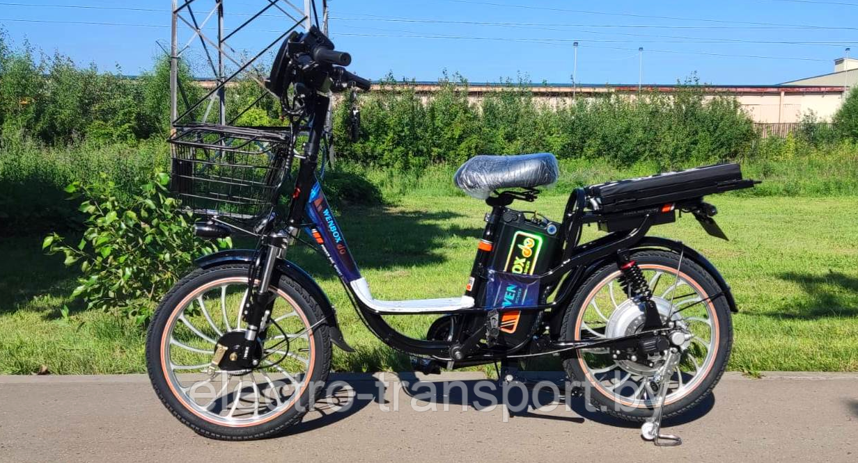 Электровелосипед Wenbo H-3 (NEW 2024) 60v18ah 500W - фото 2 - id-p222432560