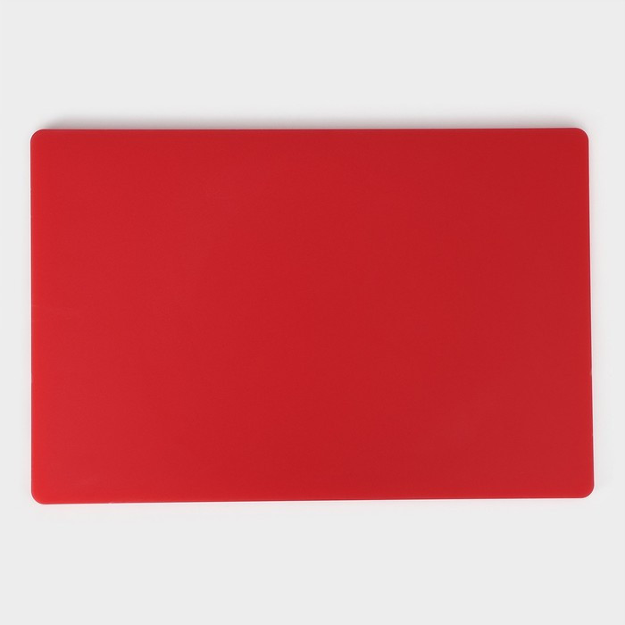 Доска профессиональная разделочная Доляна, 60×40 см, толщина 1,8 см, цвет красный - фото 4 - id-p224515170