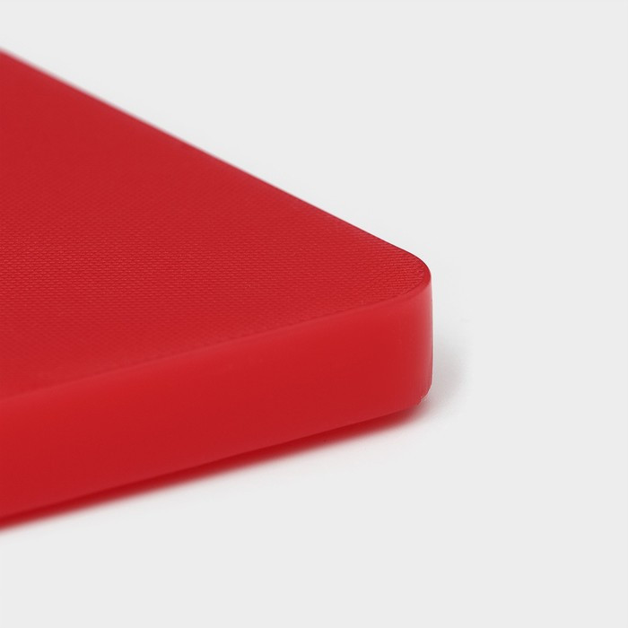 Доска профессиональная разделочная Доляна, 60×40 см, толщина 1,8 см, цвет красный - фото 5 - id-p224515170