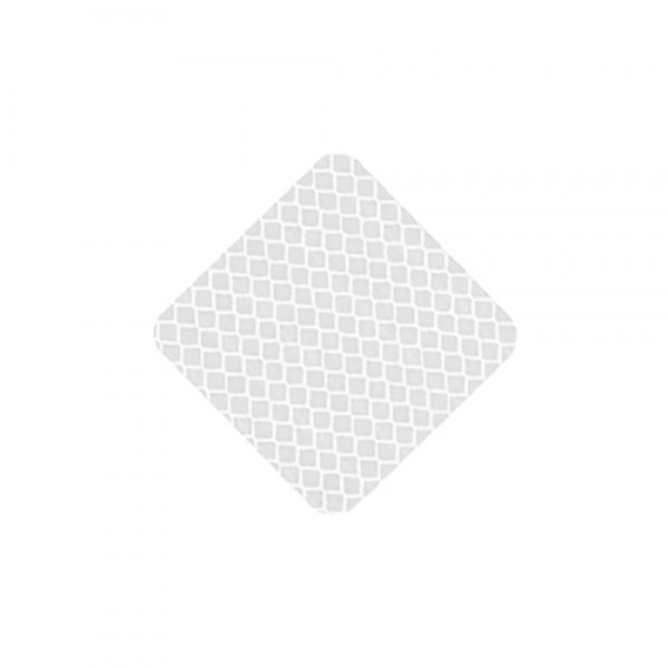 Пленка (лента) световозвращающая, цвет серый, 65% полиэстер, 35% хлопок, ширина 2.5 см - фото 1 - id-p223965094