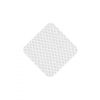 Пленка (лента) световозвращающая, цвет серый, 65% полиэстер, 35% хлопок, ширина 2.5 см