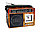 Радиоприемник WAXIBA XB-531C цвет : коричневый,красный, фото 2